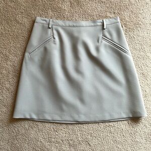 Vintage Roman’s Light Grey Mini Skirt